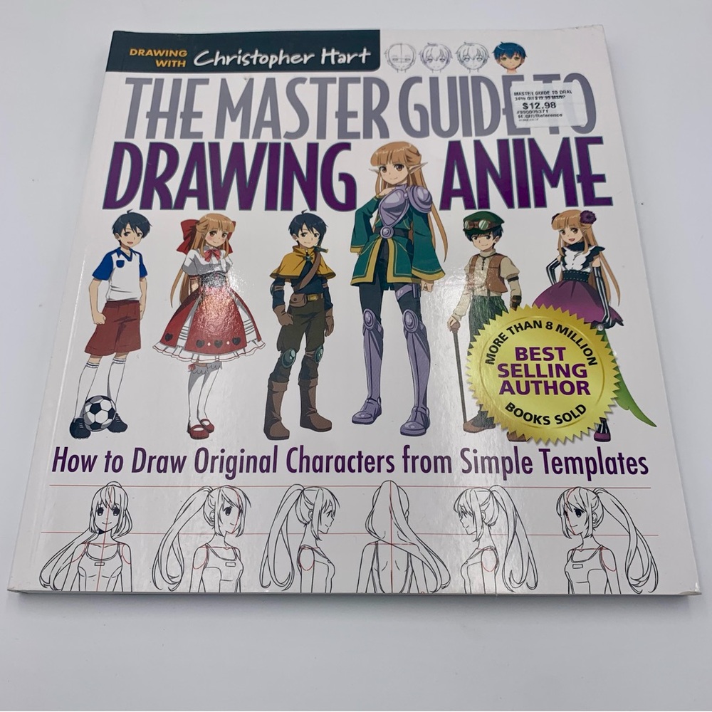 Christopher Hart's The Master Guide to Drawing Anime 144 Pgs Paperback NEW!!
